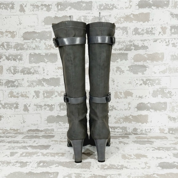 Life Stride Lacy Velocity With Memory Foam faux Leather Heel Knee High Boots - Picture 4 of 11